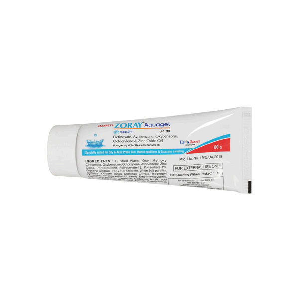 Zoray Aquagel SPF 30, 60gm