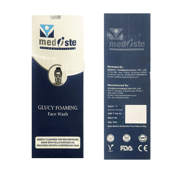 Glucy Foaming Face Wash, 150ml