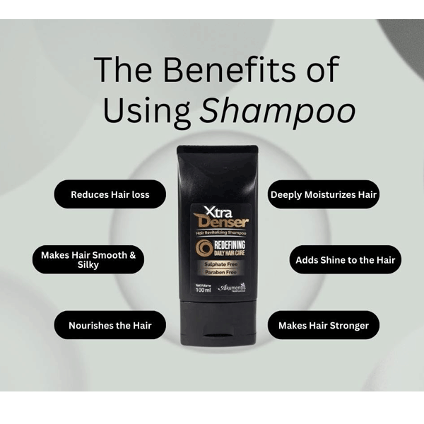 Xtra Denser Hair Revitalizing Shampoo, 100ml