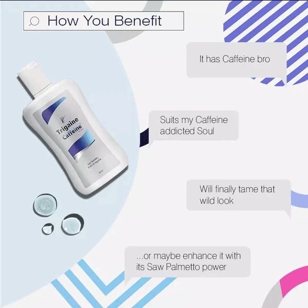 Trigaine Caffeine Shampoo, 200ml