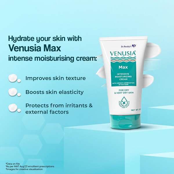 Venusia Max Intensive Moisturizing Cream, 150gm
