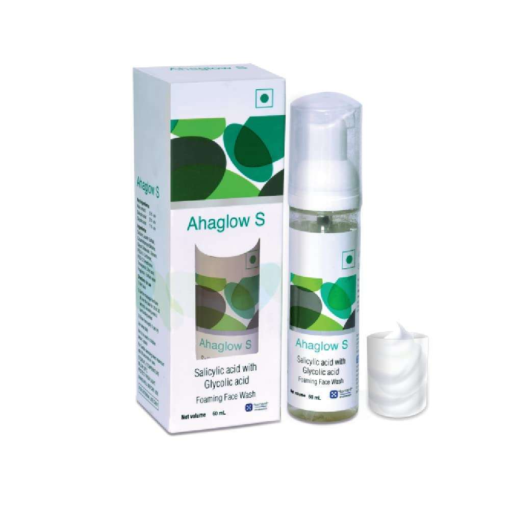 Ahaglow S Foaming Face Wash, 100 ml