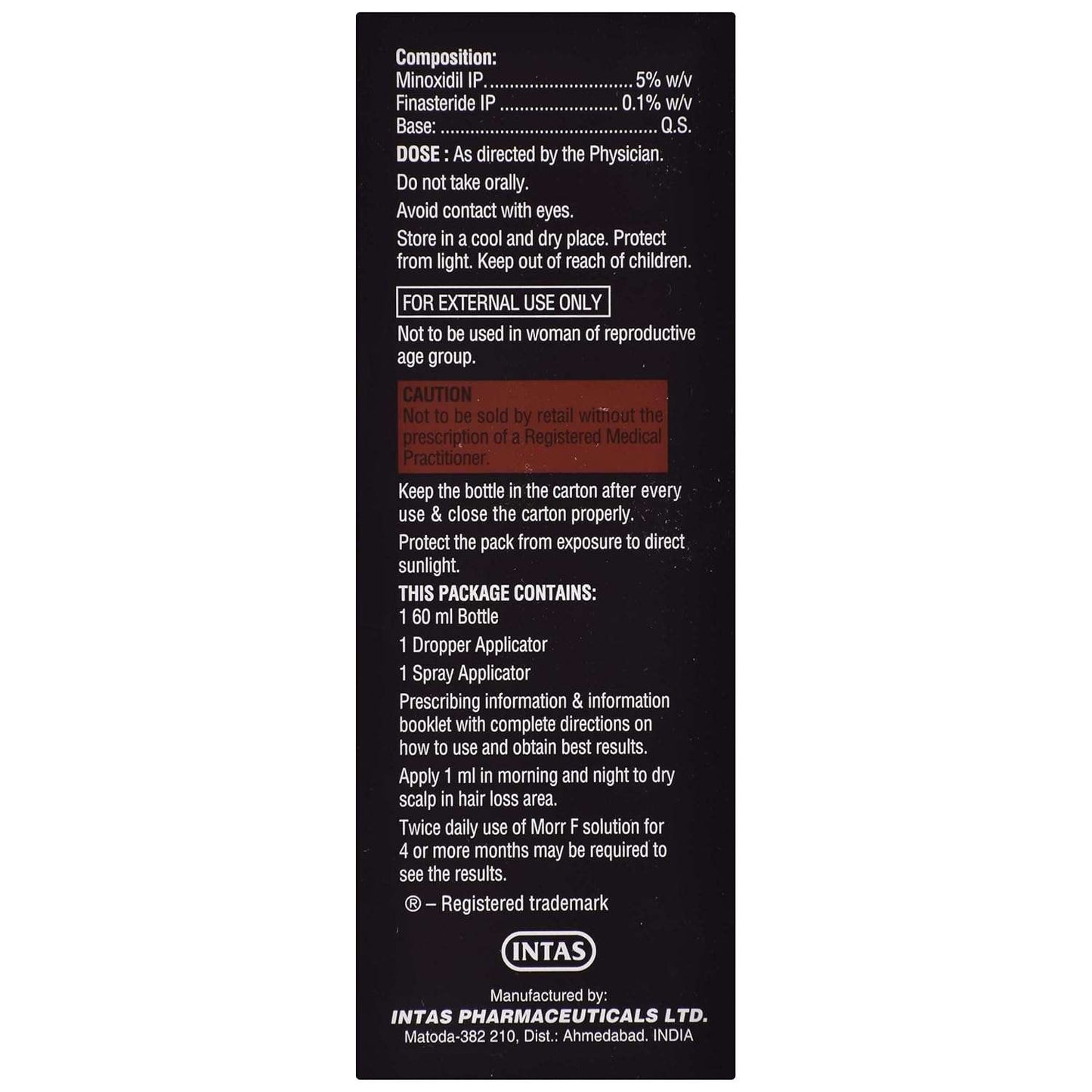 Morr F 5% Solution 60ml