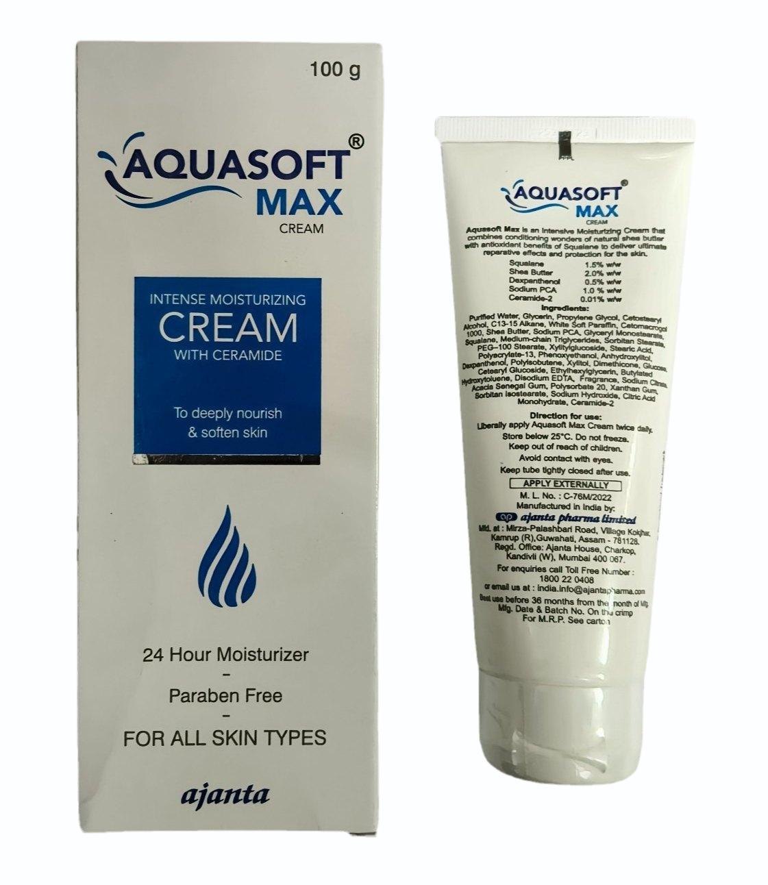 Aquasoft Max Intensive Moisturising Cream 100 gm