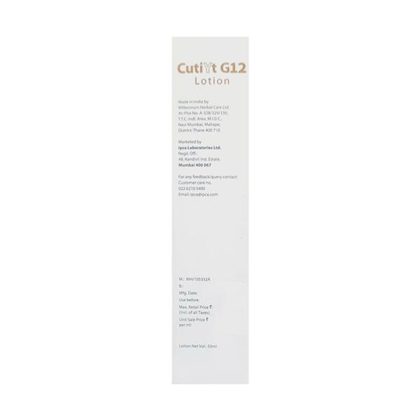 Cutiyt G12 Lotion, 50ml