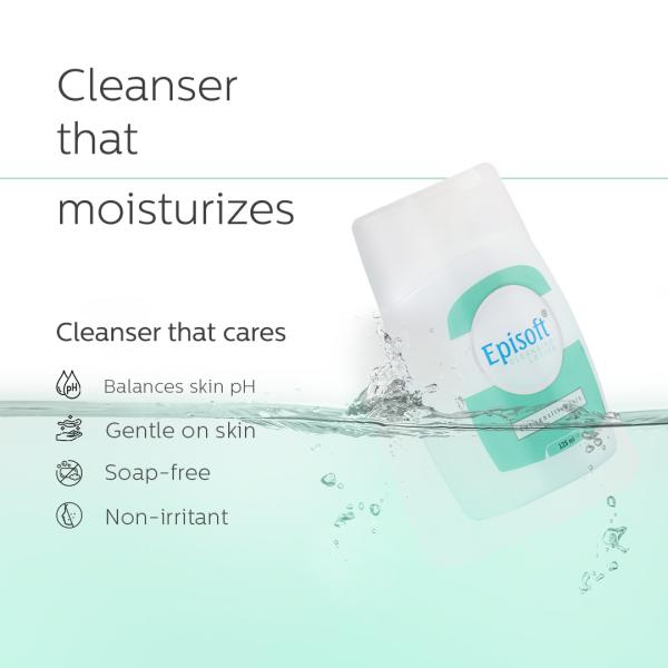 Episoft Cleansing Lotion, 125ml (Pack of 2)