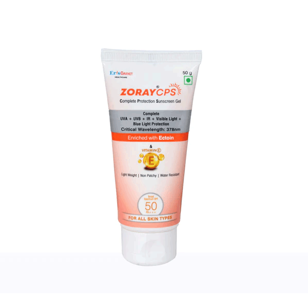 Zoray CPS Sunscreen Gel SPF 50 PA+++, 50g
