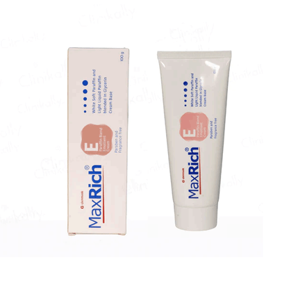 Maxrich E Emollient Cream, 100g (Pack of 2)