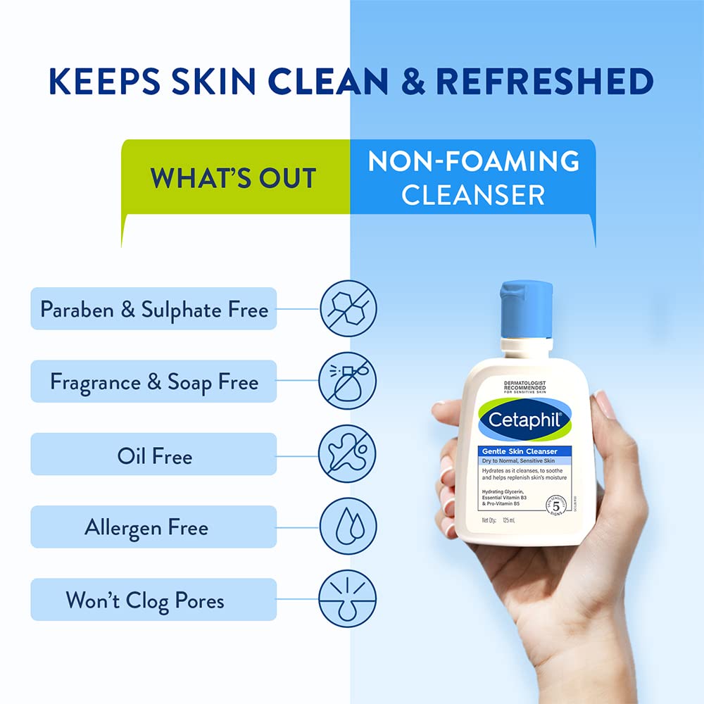 Cetaphil Gentle Skin Cleanser, 125ml