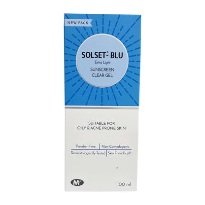Solset-Blu Extra Light Sunscreen Gel, 100ml