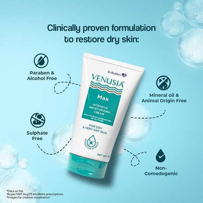 Venusia Max Intensive Moisturizing Cream, 150gm