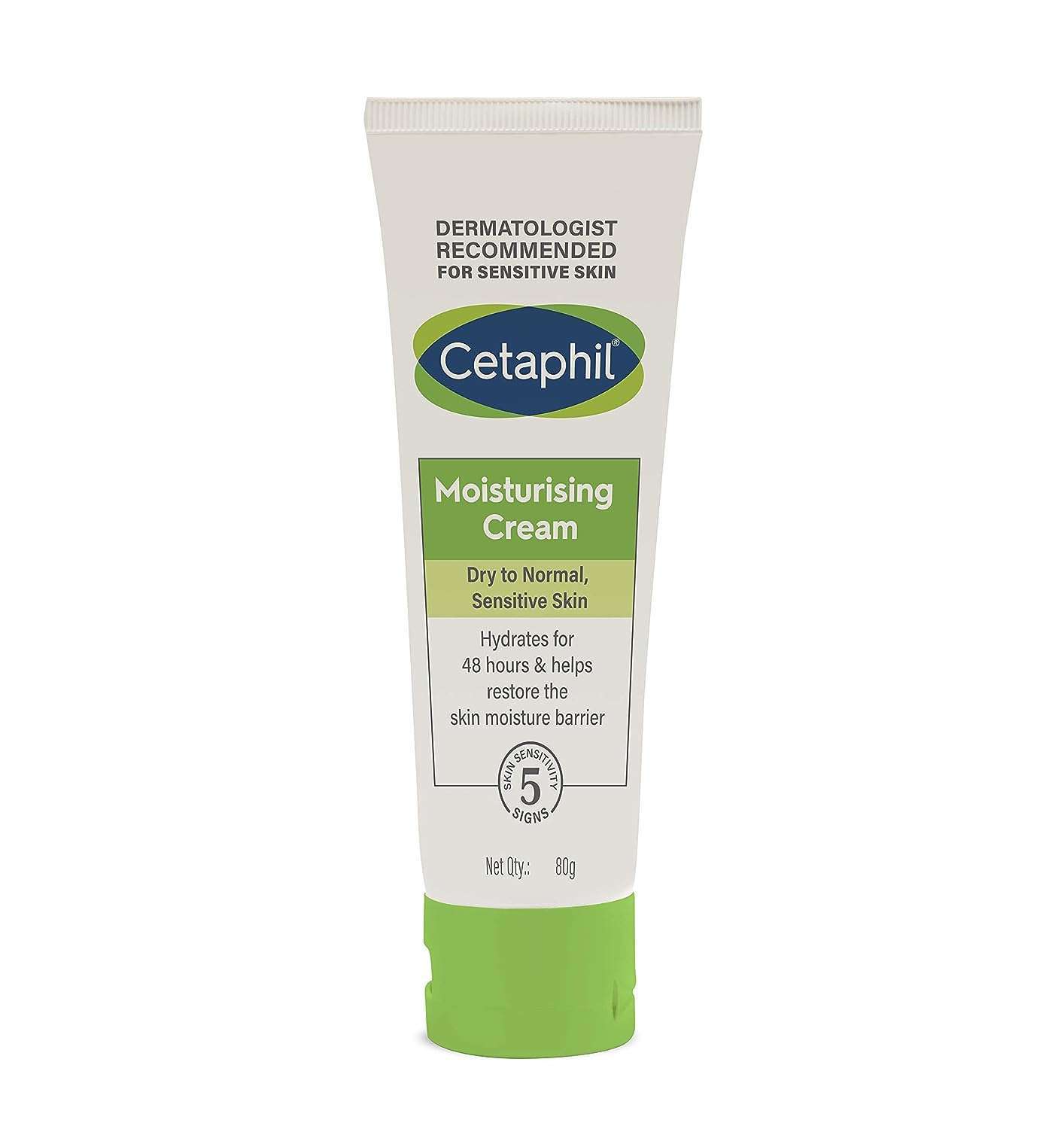 Cetaphil Moisturising Cream 80 gm (Pack of 2)