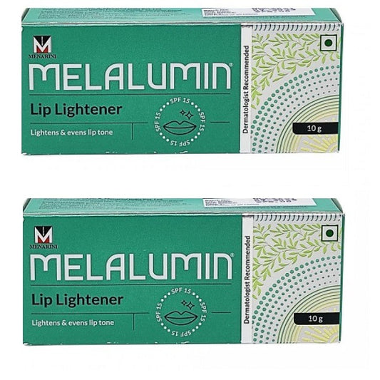 Melalumin Lip Lightener SPF 15, 10g (Pack of 2)