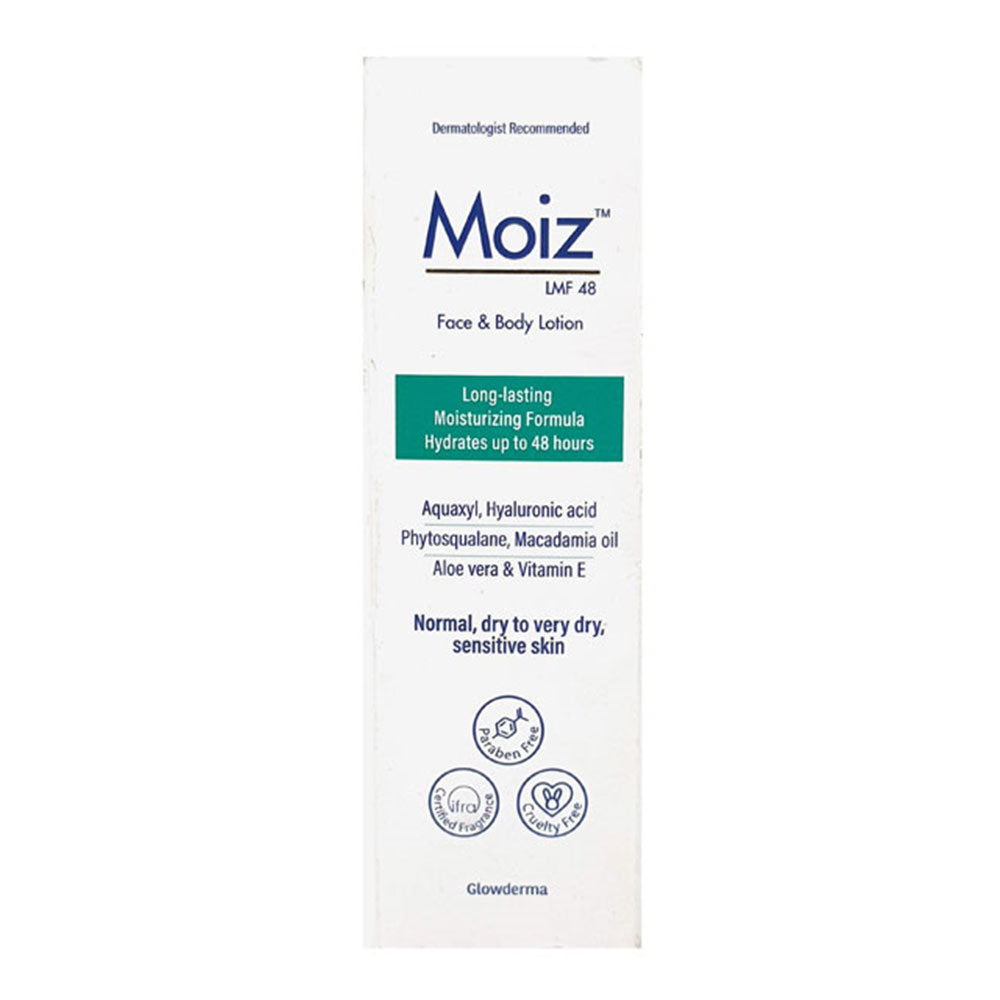 MOIZ LMF 48 Face &amp; Body Lotion, 75ml