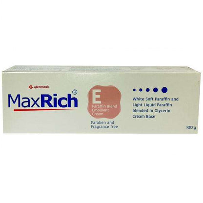 Maxrich E Emollient Cream, 100g (Pack of 2)