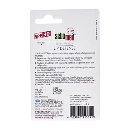 Sebamed Lip Defense 4.8 gm|For dry and chapped lips