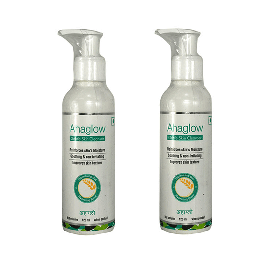 Ahaglow Gentle Skin Cleanser, 125ml (Pack of 2)