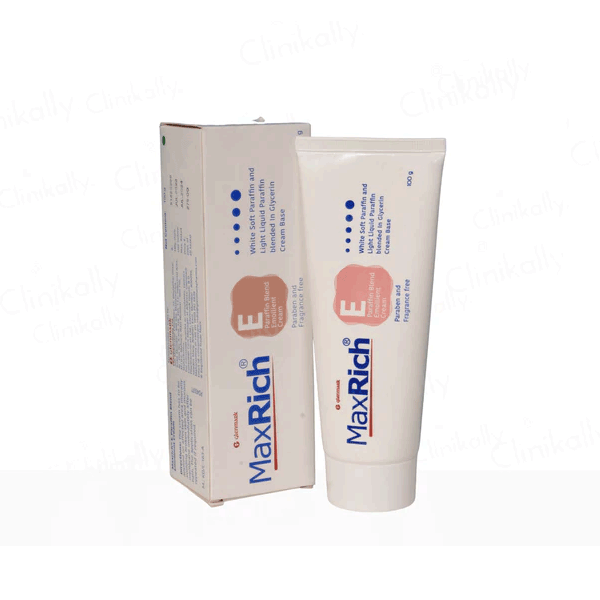 Maxrich E Emollient Cream, 100g (Pack of 2)