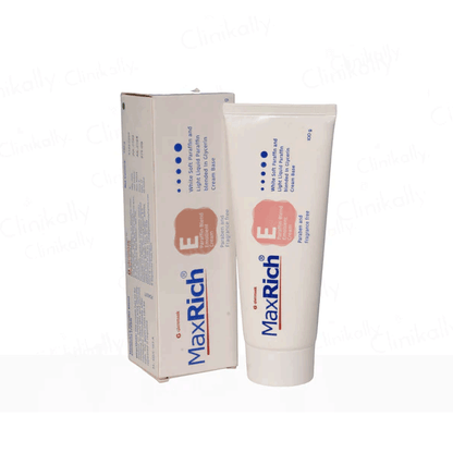 Maxrich E Emollient Cream, 100g (Pack of 2)