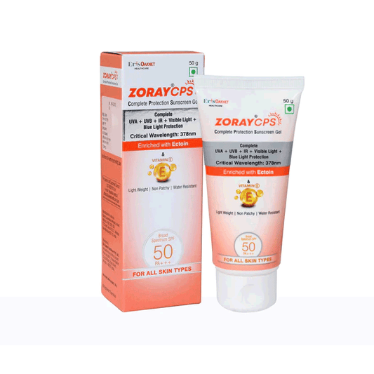 Zoray CPS Sunscreen Gel SPF 50 PA+++, 50g