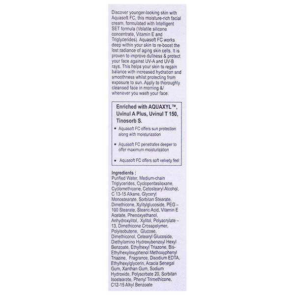 Aquasoft FC Advanced Facial Moisturizer Cream 100gm