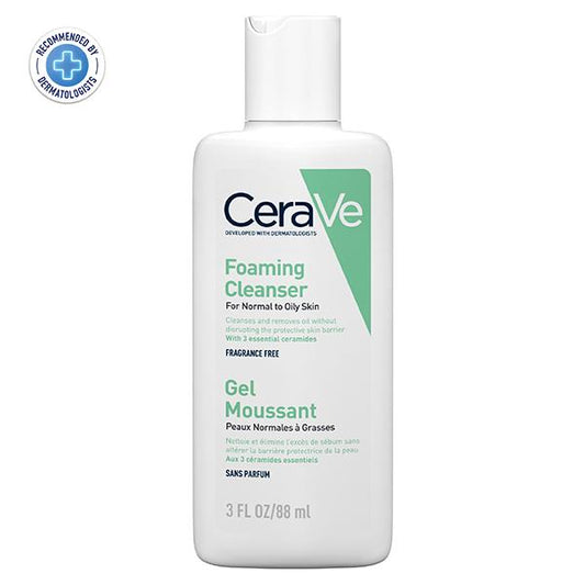 CeraVe Foaming Cleanser for Normal to Oily Skin