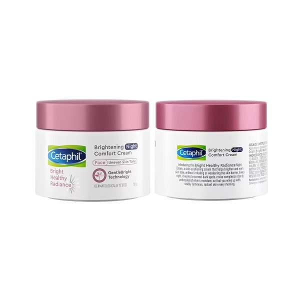 Cetaphil Bright Healthy Radiance Night Comfort Cream, 50gm