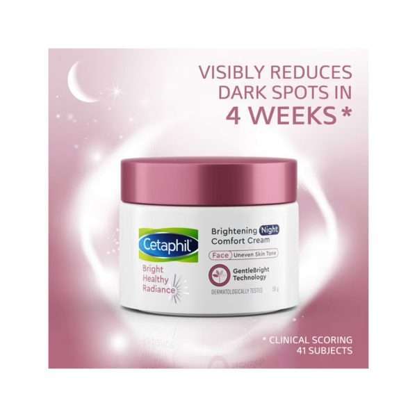 Cetaphil Bright Healthy Radiance Night Comfort Cream, 50gm