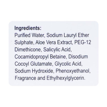 D Acne Foaming Face Wash Foam, 60ml