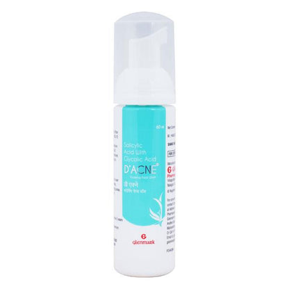 D Acne Foaming Face Wash Foam, 60ml