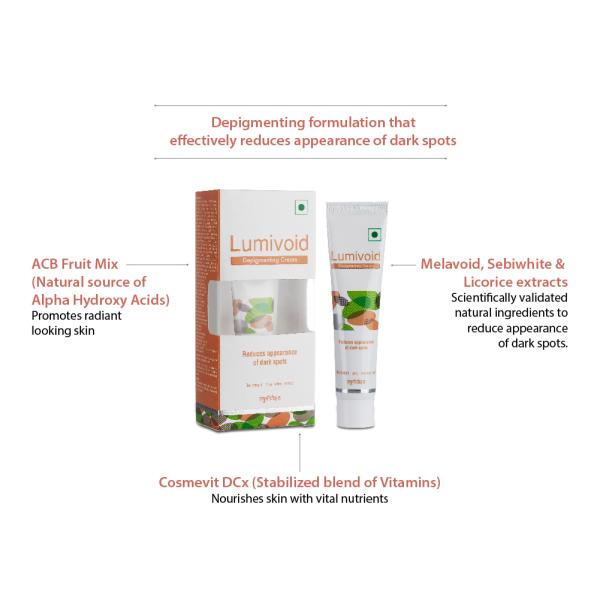 Lumivoid Depigmenting Cream, 30gm