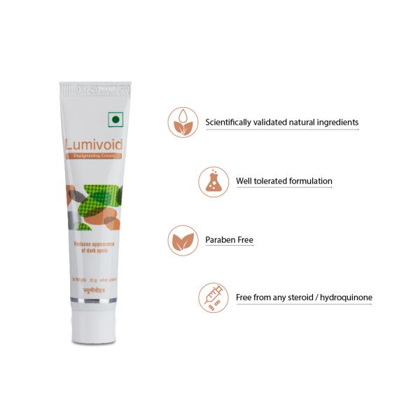 Lumivoid Depigmenting Cream, 30gm