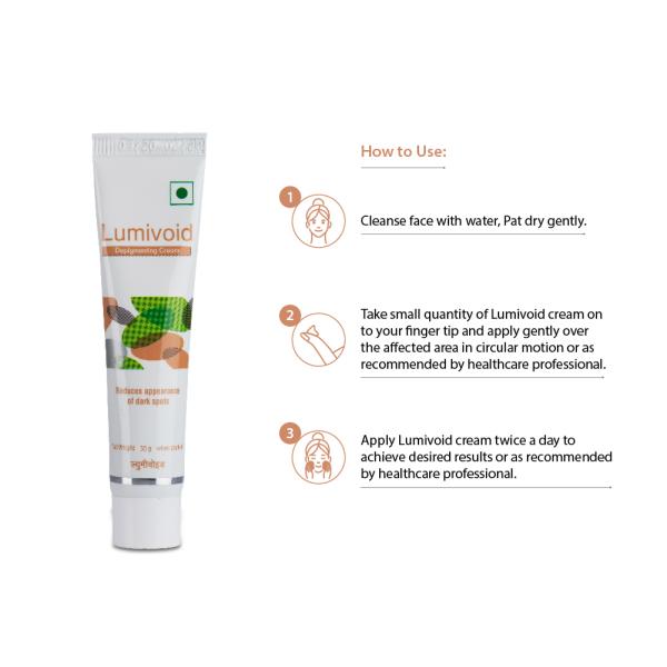 Lumivoid Depigmenting Cream, 30gm