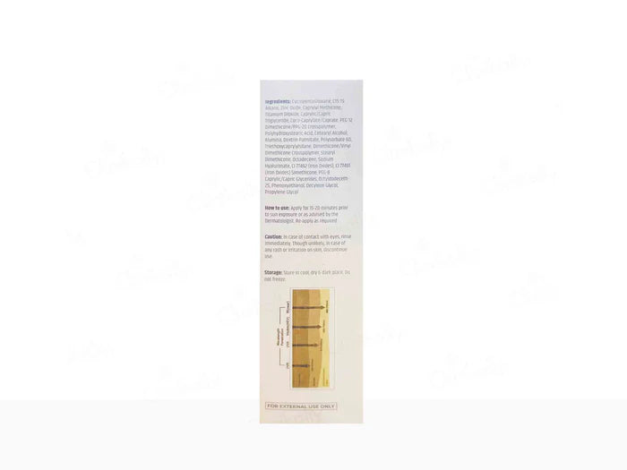 MIS D SUN SPF 50 PA+++ Tinted Sunscreen, 50gm