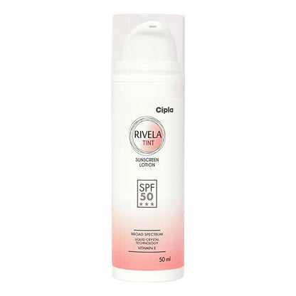 Rivela Tint Sunscreen Lotion,  50ml