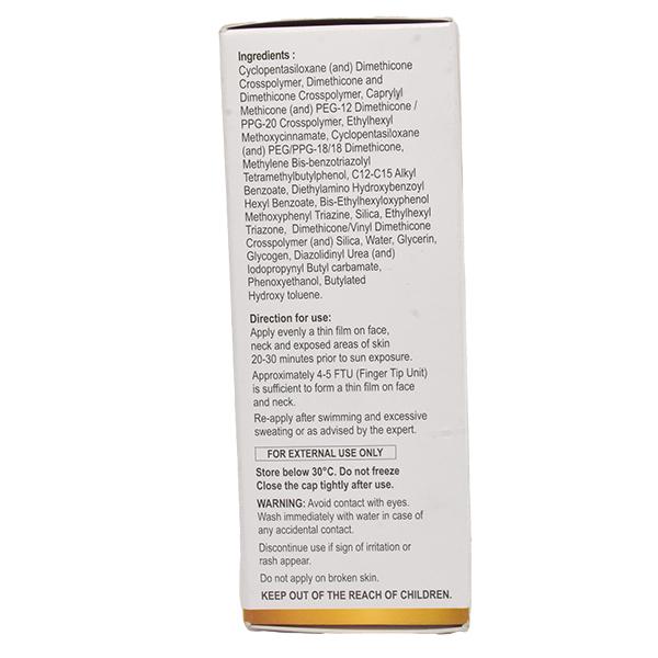 Sunstop Gold Sunscreen Gel SPF 55 PA+++, 50gm